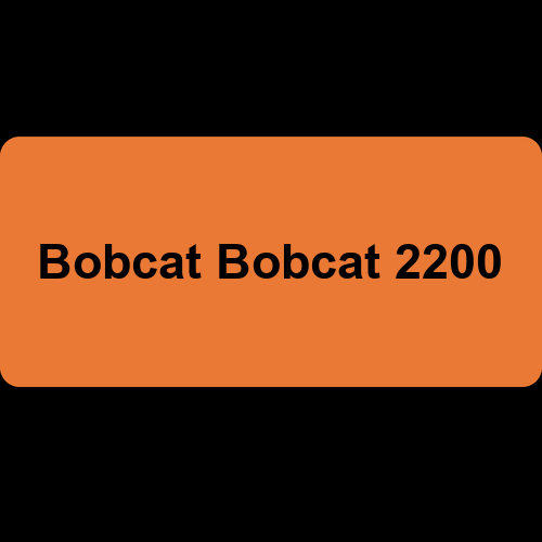 Bobcat Bobcat 2200